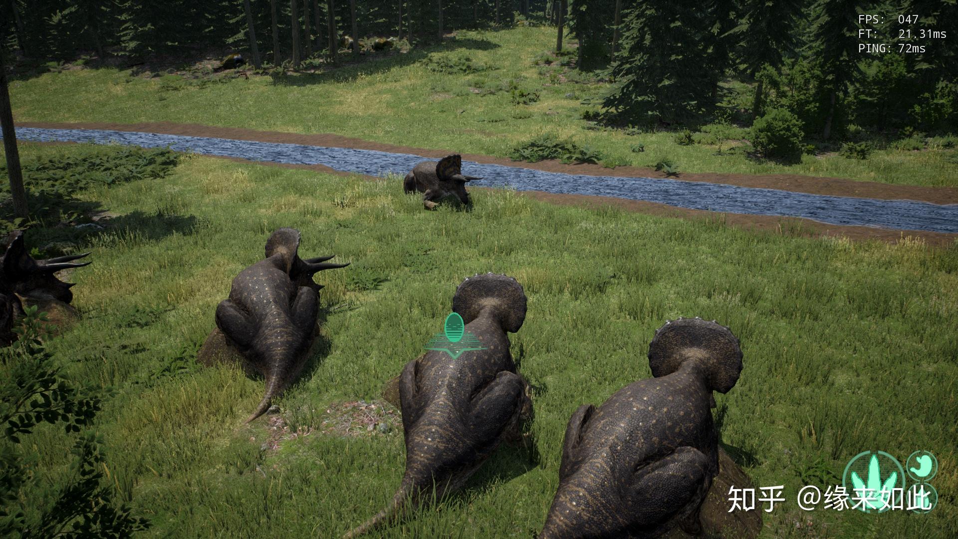 探索未知的恐龙世界,《theisle恐龙团》游戏介绍