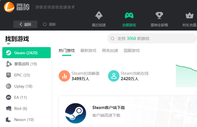 游戏啦加速器的优势