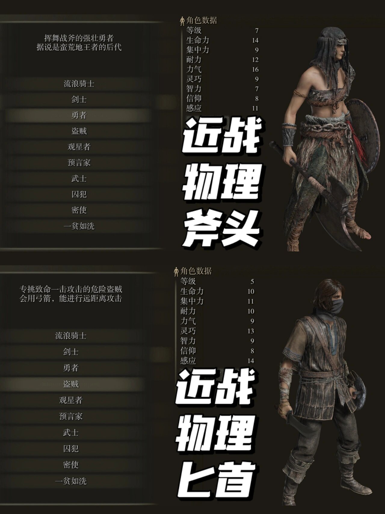 高级玩家的巅峰选择:骑士与占星师