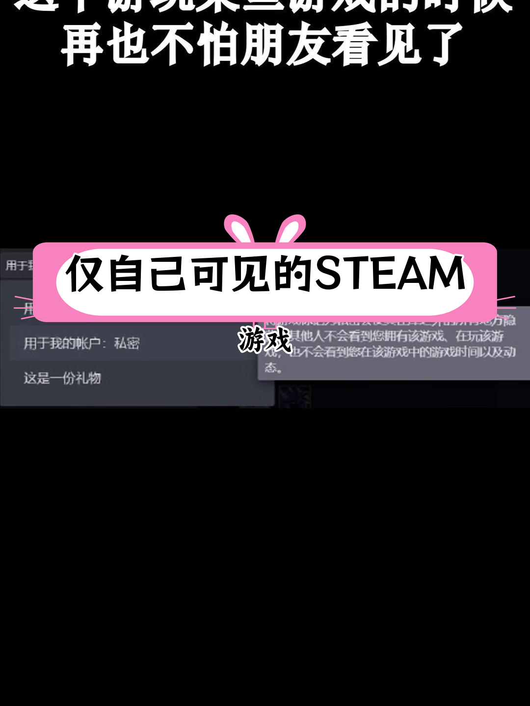 常见问题二：Steam账户设置问题