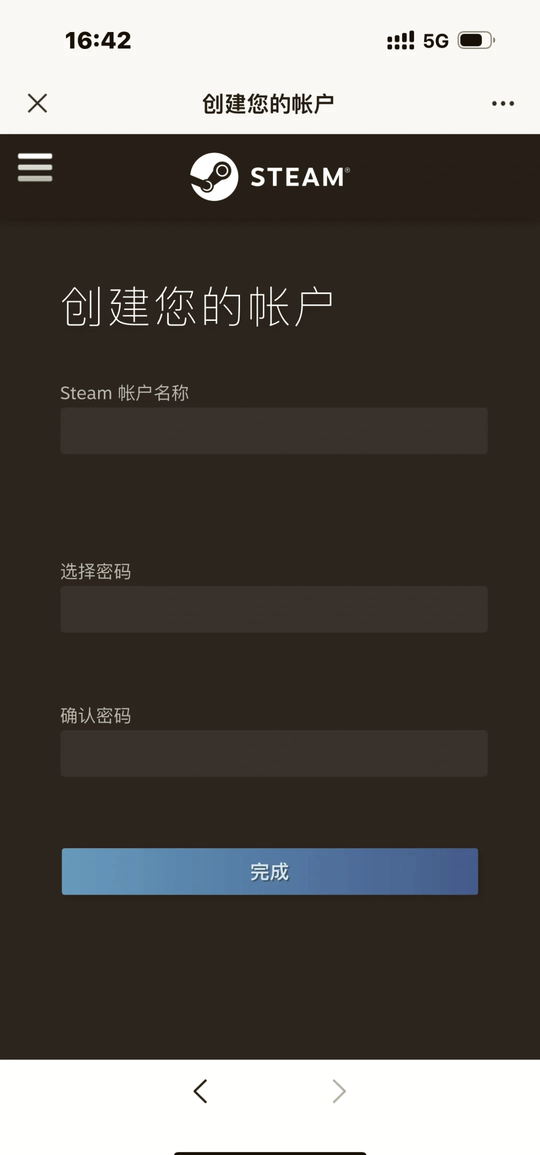 如何正确填写Steam API密钥的域名信息？