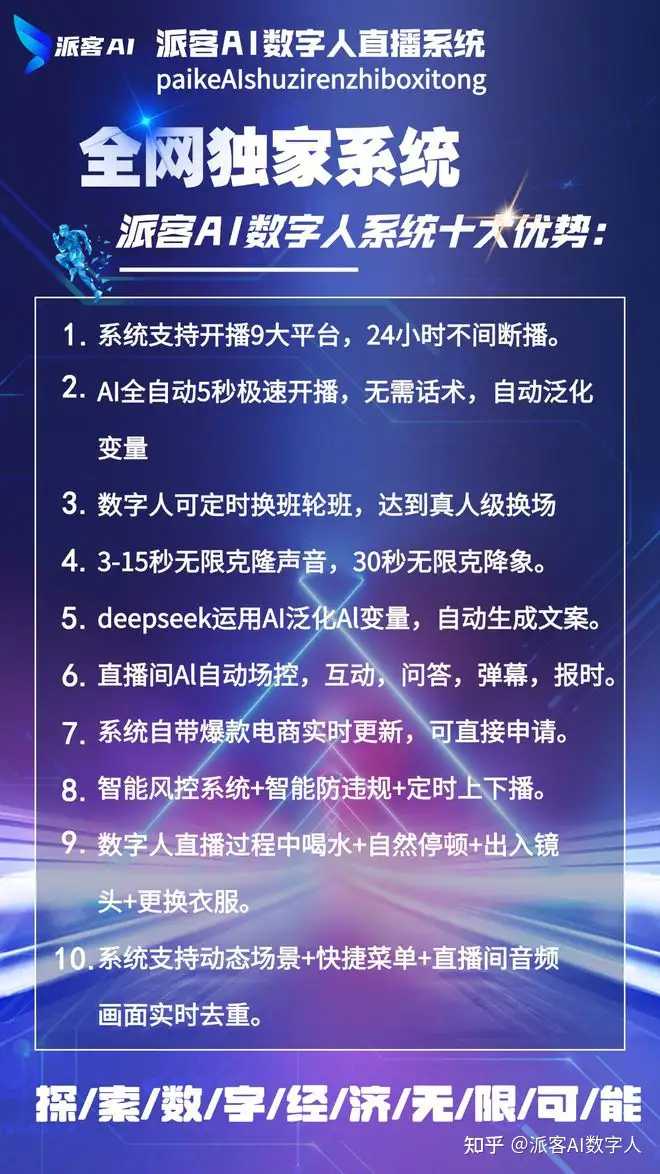 远程操控数字人的优势